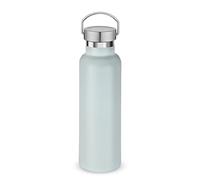 Volhoply 600ml Bottiglia in Acciaio Inox con Manico,Borraccia Termica Isolata a Prova di Perdite, Water Bottle a Doppia Parete Senza BPA, Bottiglie Sportive per Scuola,Lavoro(Nebbia, 1 set)