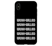 Volitivo debole Custodia per iPhone XS Max