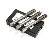 Volkel - Set composto da 3 maschi filettatori in HSS, filettatura UNF 1/2"