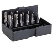 Volkel - Set di punte per svasatura 3-10 mm HSS, con manico esagonale 1/4''