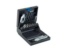 Volkel Set maschi macchina corti P.K.25, M3 - 12, con portautensili, 16 pezzi
