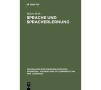 Volker Beeh Sprache und Spracherlernung (Copertina rigida)