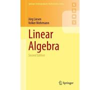 Volker Mehrmann Jörg Liesen Linear Algebra (Tascabile)