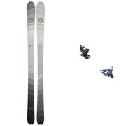 Volkl - Attacco da scialpinismo - Pack Rise Up 82 W 2025 in Alluminio - Grigio Grigio 149 cm,156 cm