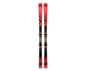 Volkl Racetiger Gs + Attacchi Rm3 12 Gw Rosso Nero - Sci Uomo 178 cm