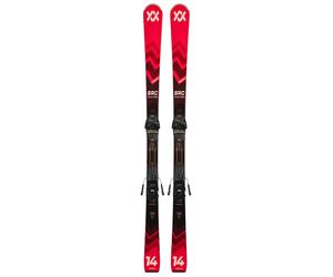 Volkl - Sci da gara - Racetiger SRC + vMotion 10 GW Black 2025 per Uomo - Taglia 158 cm - rosso