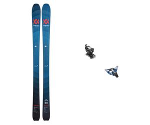 Volkl - Sci da scialpinismo - Set Rise Above 88 2024 in Legno - Blu