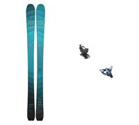 Volkl - Sci da scialpinismo - Set Rise Above 88 W 2024 in Legno - Blu