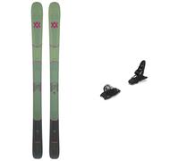 Pack sci Volkl Mantra 102 Design 27 + Attacchi Sci - Nero / Verde - Größe 177 - 2027