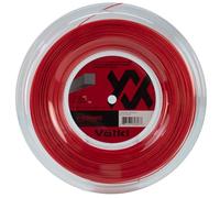 Volkl V-Square, Corda per Racchetta da Tennis, Rotazione Finale e Sensazione di solidità, Forma Quadrata in co-polimero (Rosso, 18, Bobina)