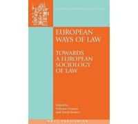 Volkmar Gessner European Ways of Law (Copertina rigida)