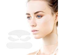 VolksRose Collo Antirughe Pads e Cerotti Antirughe per il Viso, Patch Antirughe Riutilizzabili in Silicone - Cerotti Pad Antirughe Fronte Antietá e Anti-rughe Notturno, Cuscinetti per occhi