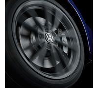 Volkswagen 000071213D - Coprimozzo per Cerchioni LM, dinamico, con Logo in Piedi