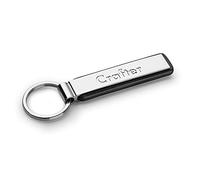 Volkswagen 000087010KYPN Portachiavi Crafter Scritta Keyring Metallo Originale VW Ciondolo Argento
