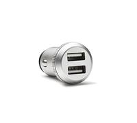 Volkswagen 00051443D - Adattatore di ricarica USB dual 12 V, in alluminio