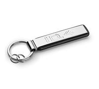 Volkswagen 00087010CBYPN Portachiavi con scritta ID.4, Keychain, anello portachiavi, argento/nero, metallo