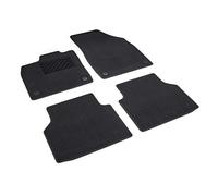Volkswagen 11B061404WGK - Tappetini in Tessuto e Velluto, Colore: Nero