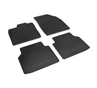 Volkswagen 11B061550041 - Tappetini in Gomma, 4 Pezzi, per Tutte Le Condizioni atmosferiche, Colore: Nero