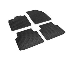 Volkswagen 11B061550041 - Tappetini in Gomma, 4 Pezzi, per Tutte Le Condizioni atmosferiche, Colore: Nero