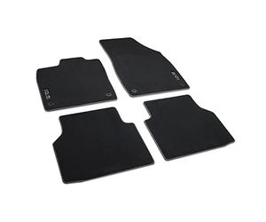 Volkswagen 11E061270WGK - Tappetini in velluto, 4 pezzi, con scritta ID .5, colore: nero
