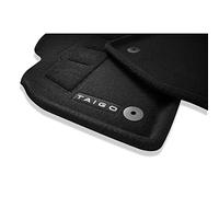 OEM VW Gomma Tappetini Nero Velluto Taigo Optimat Cs Originale con Lettering