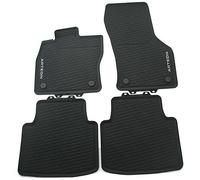 Volkswagen 3 g8061500 82 V Gomma tappetini per Tutte Le Stagioni Original Tappetini in Gomma titanschwarz 4 Pezzi