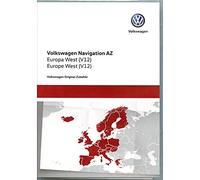 Volkswagen 3AA051866BE - Scheda di navigazione originale VW SD V12 Europa West RNS 315, per navigatore satellitare