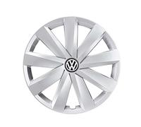 Volkswagen 3G0 071 456 1ZX copricerchi, Colore: Argento Brillante, 16 cm