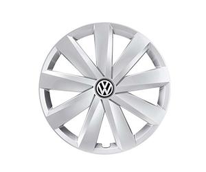 Volkswagen 3G0 071 456 1ZX copricerchi, Colore: Argento Brillante, 16 cm