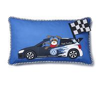 Volkswagen 5DA084508 Bambini Cuscino Ted Turbo di Cotone, Blu