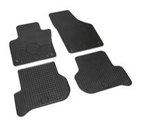 Volkswagen 5M1061550041 - Pedana in Gomma con Anteriore e Posteriore per Guida a Sinistra, Colore Nero, 4 Pezzi