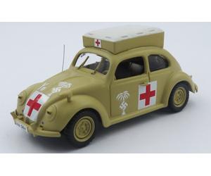 VOLKSWAGEN BEETLE Ambulance Africa Korps 1941 1/43 RIO4728 Made in Italy