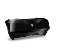 Volkswagen Box Posteriore Impermeabile, Montaggio su Portabici, Nero, ABS/PMMA, 153x55x65 cm, 15 kg, 300 Litri, Sistema Click Fix, Chiudibile