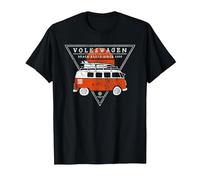 Volkswagen Camper Van Beach Pronto dal 1950 Maglietta, Uomo, Nero, M