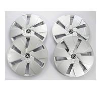 Volkswagen Copricerchi Originali per ID.3, 18 Pollici, Plastica Resistente agli Urti, Argento, Set da 4 Pezzi, 10A071458WZF