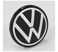 Volkswagen Copricerchio, 1S0601171FOD, Alluminio, Nero, Cromato