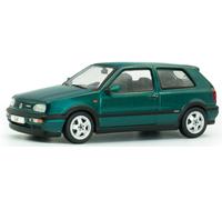 Volkswagen VW Golf 3 VR6 Modellino Verde Metallico Solido 1:43 Nuovo S4316401