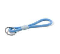 Volkswagen Golf Collection - Portachiavi con cordino da 150 mm, con elemento in plastica, design golf, Azzurro, Taglia unica