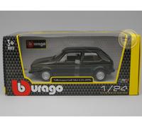 18-21089 Bburago - VolksWagen Golf Mk1 GTI (1979) Black - Scala1:24 - modellino in metallo - colore nero