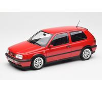 VW Golf 3 Gti 1996 Rosso Modellino Auto 1:18 Norev
