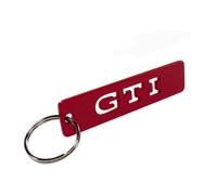 Volkswagen Gti Portachiavi Rosso Originale VW Rimorchio Metallo Portachiavi