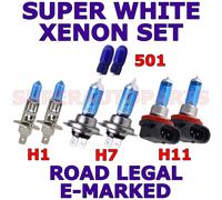 Volkswagen Jetta 2007-2011 Set Di 2X H7 H1 H11 501 Super Bianco Xenon Lampadine