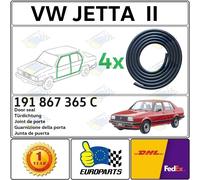 Volkswagen Jetta II MK2 Guarnizione Porta 4 Pezzi Set 191867365C