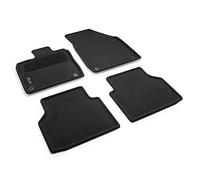 Volkswagen Optimat 11B061445WGK - Tappetini in tessuto, 4 pezzi, colore: nero, con scritta ID.4