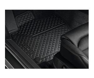 Volkswagen Original VW Gomma fuãÿ Tappetini e di Golf (5GE) Tappetini in Gomma Set Completo Nero Anteriore + Posteriore 5 ge061500b 041