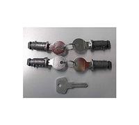 Volkswagen Original VW Schloss Set Base di Supporto Portapacchi Portabici Giunto Barre di Sicurezza Lucchetto Chiave 3b0071734