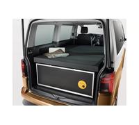 Volkswagen Original Zubehör Materassino Comfort per Multivan, 146x63x33 cm, Nero, Poliestere, Compatibile con T6/T6.1
