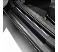 Volkswagen Pellicola Protettiva per Battitacco, Compatibile con Golf 8 Variant/Alltrack dal 2021, Anteriore e Posteriore, Nero/Argento, Autoadesiva