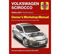 Volkswagen Scirocco 2008 to 2017 Petrol & Diesel: Owners Workshop Manual - Now includes additional online repair data