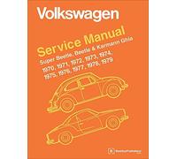 Volkswagen Service Manual Super Beetle, Beetle & Karmann Ghia: 1970-1979 by Volkswagen of America (2010-06-01)